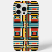 Geometrische Ndebele Harmony - Artistiek Cultureel Case-Mate iPhone Case (Achterkant)