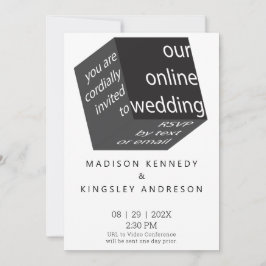 Geometrische Nieuwe High Tech Epos Zwarte Kubus ON Kaart