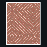 Geometrische noedels poster<br><div class="desc">Geometrische noedels</div>