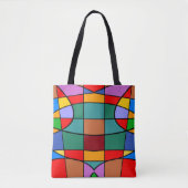 Geometrische nr. 774 tote bag (Voorkant)