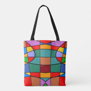 Geometrische nr. 774 tote bag