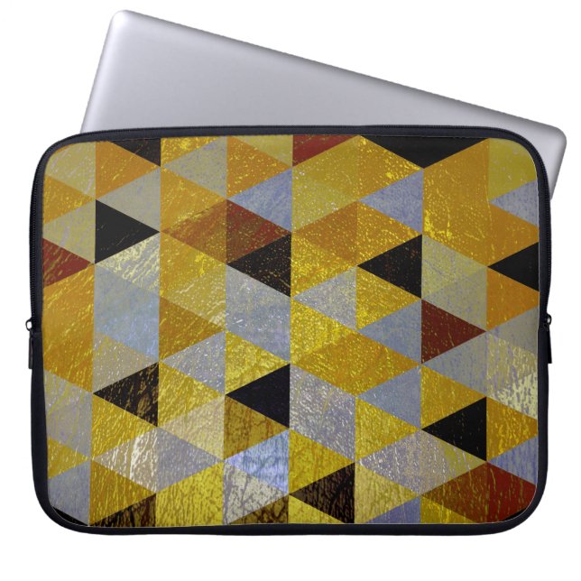Geometrische nr. 780 laptop sleeve (Voorkant)