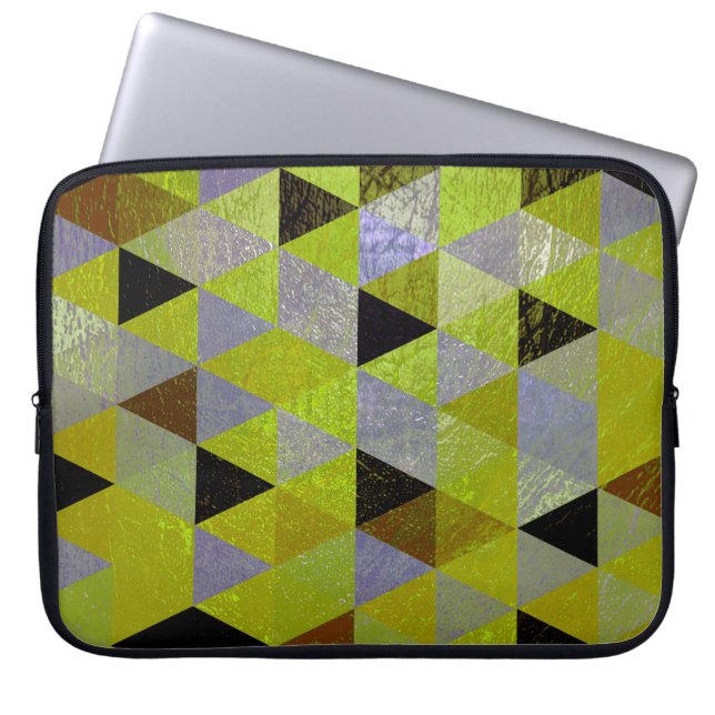 Geometrische nr. 787 laptop sleeve (Voorkant)