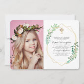 Geometrische olievloeistof Cross Photo Communitati Kaart (Voorkant)