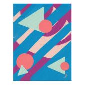 Geometrische olievormen palet foto afdruk (Voorkant)