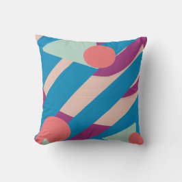 Geometrische olievormen  palet kussen