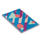 Geometrische olievormen  palet notitieboek (Rechterzijde)