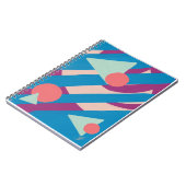 Geometrische olievormen  palet notitieboek (Linkerzijde)