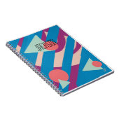 Geometrische olievormen palet notitieboek (Rechterzijde)