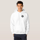 Geometrische omwenteling hoodie (Voorkant volledig)
