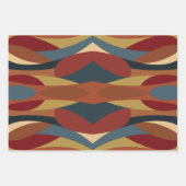 Geometrische ondoorzichtige Glas in lood stijl Abs Inpakpapier Vel (Voorkant 3)