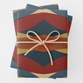 Geometrische ondoorzichtige Glas in lood stijl Abs Inpakpapier Vel (In situ)