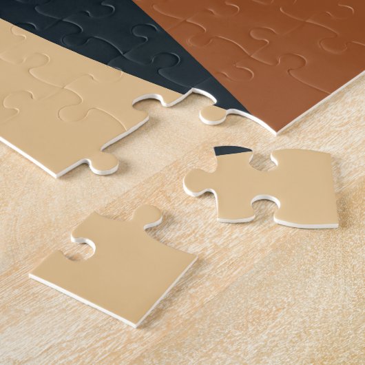 Geometrische ondoorzichtige Glas in lood stijl Abs Legpuzzel (Zijkant)