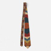 Geometrische ondoorzichtige Glas in lood stijl Abs Stropdas (Achterkant)