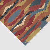 Geometrische ondoorzichtige Glas in lood stijl Abs Tissuepapier (Detail)