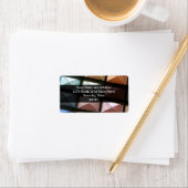 Geometrische oogschaduw make-up etiket (Insitu)