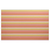 Geometrische Oranje en gele wapenstropen Stof (Yard (91,4 cm))