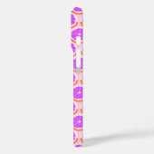 Geometrische Oranje Plakken Roze Limonade Case-Mate iPhone Case (Achterkant / Links)