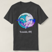 Geometrische orca Ki T-shirt (Design voorkant)