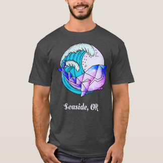 Geometrische orca Ki T-shirt