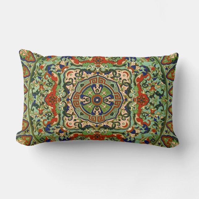 Geometrische Oriental Design Cushions Kussen (Voorkant)