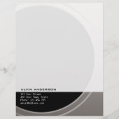 Geometrische Origineel  om het even welke Tekst en Persoonlijk Briefhoofd (Voorkant)