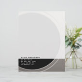 Geometrische Origineel  om het even welke Tekst en Persoonlijk Briefhoofd (Staand voorkant)