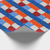 Geometrische overgang: abstract patroon. cadeaupapier (Hoek)