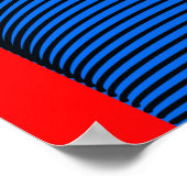 Geometrische overgang: abstract  patroon. poster (Hoek)