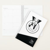 Geometrische Ox Zodiac-Ushi geïnspireerd Japans on Planner (Display)