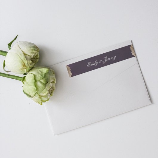 Geometrische Paarse goudweddenschappen