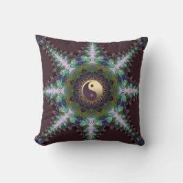 Geometrische pacock Star Yin Yang Cushion / Pillow Kussen
