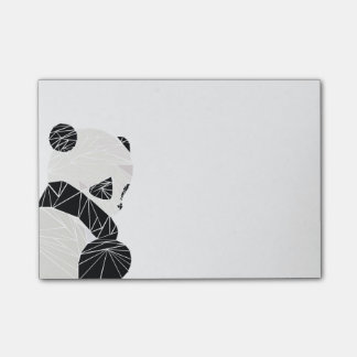 Geometrische panda post-it® notes