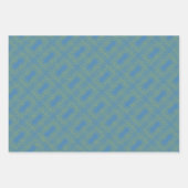 Geometrische papierplatte vellen plaat set van 3 (Voorkant 3)