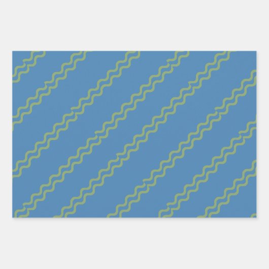 Geometrische papierplatte vellen plaat set van 3 (Voorkant 2)