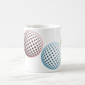 Geometrische Pareltjes Koffiemok (Center)