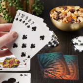 Geometrische passer pokerkaarten (Insitu)