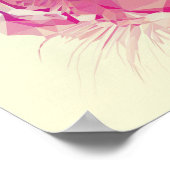 Geometrische pasta Tiger Poster (Hoek)