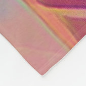 Geometrische pasteizeemijtschildpad fleece deken (Hoek)