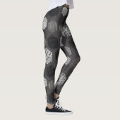 Geometrische pastels: structuurpatroon. leggings (Rechts)