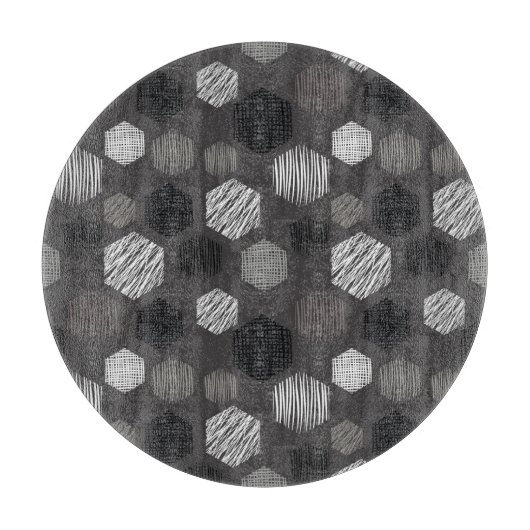 Geometrische pastels:  structuurpatroon. snijplank (Voorkant)