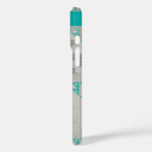 Geometrische patronen & Aangepast Monogram Case-Mate iPhone Case (Achterkant / Links)