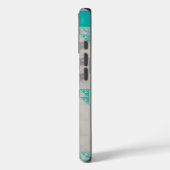 Geometrische patronen & Aangepast Monogram Case-Mate iPhone Case (Achterkant / Links)