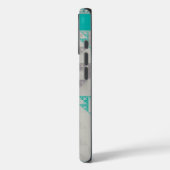 Geometrische patronen & Aangepast Monogram Case-Mate iPhone Case (Achterkant / Links)