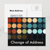 Geometrische patronen | Briefkaart voor adreswijzi (Voorkant / Achterkant)