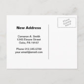 Geometrische patronen | Briefkaart voor adreswijzi (Achterkant)