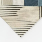 Geometrische patronen fleece deken (Hoek)