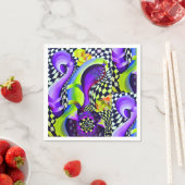 Geometrische patronen kunst Deco Servet (Insitu)