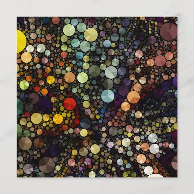 Geometrische patronen | Multicolorcirkels (Voorkant)