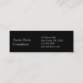 Geometrische patronen | Multicolorcirkels II Mini Visitekaartje (Achterkant)